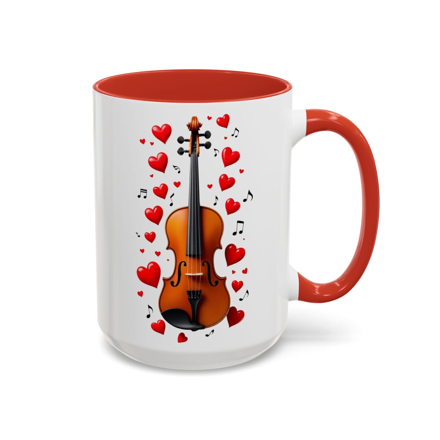 Musician, Violin Coffee Mug, Large 15oz