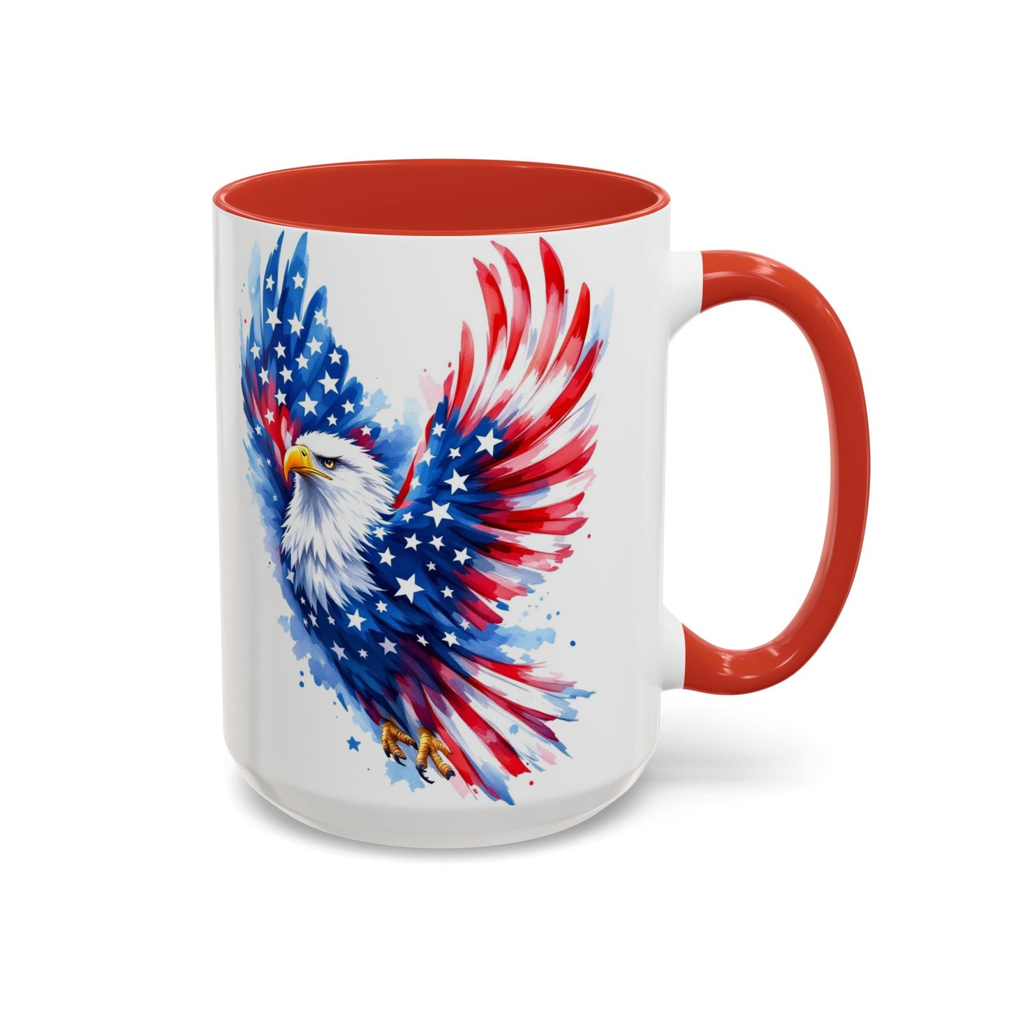 Patriotic Eagle Coffee Mug, Large 15oz