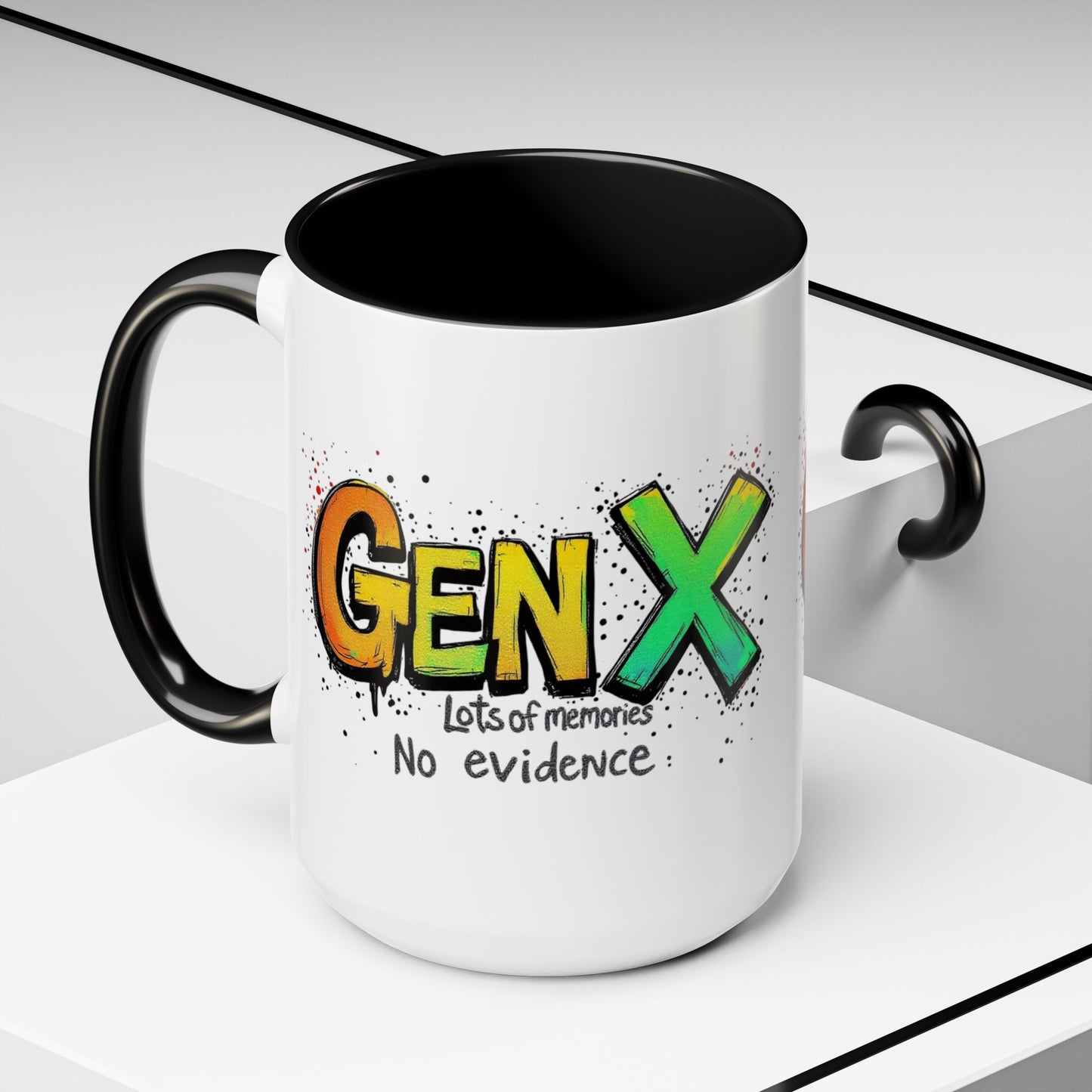 Gen X Memories Coffee Mug, Large 15oz