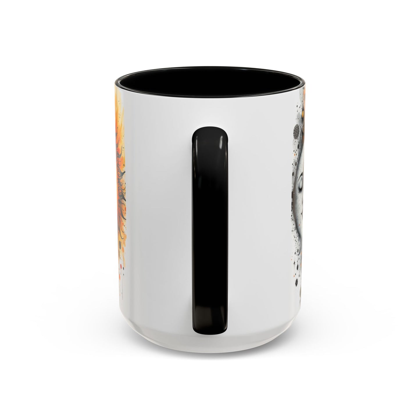 Celestial Sun and Moon Coffee Mug, Large 15oz