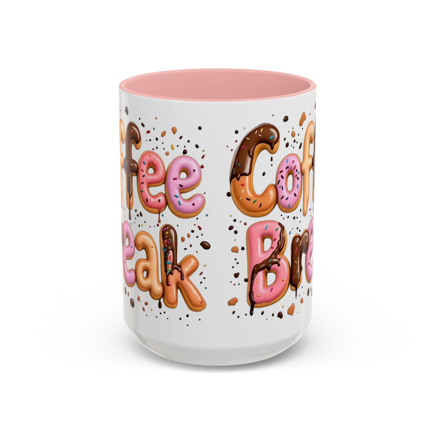 Coffee Break Donut Coffee Mug, Large 15oz