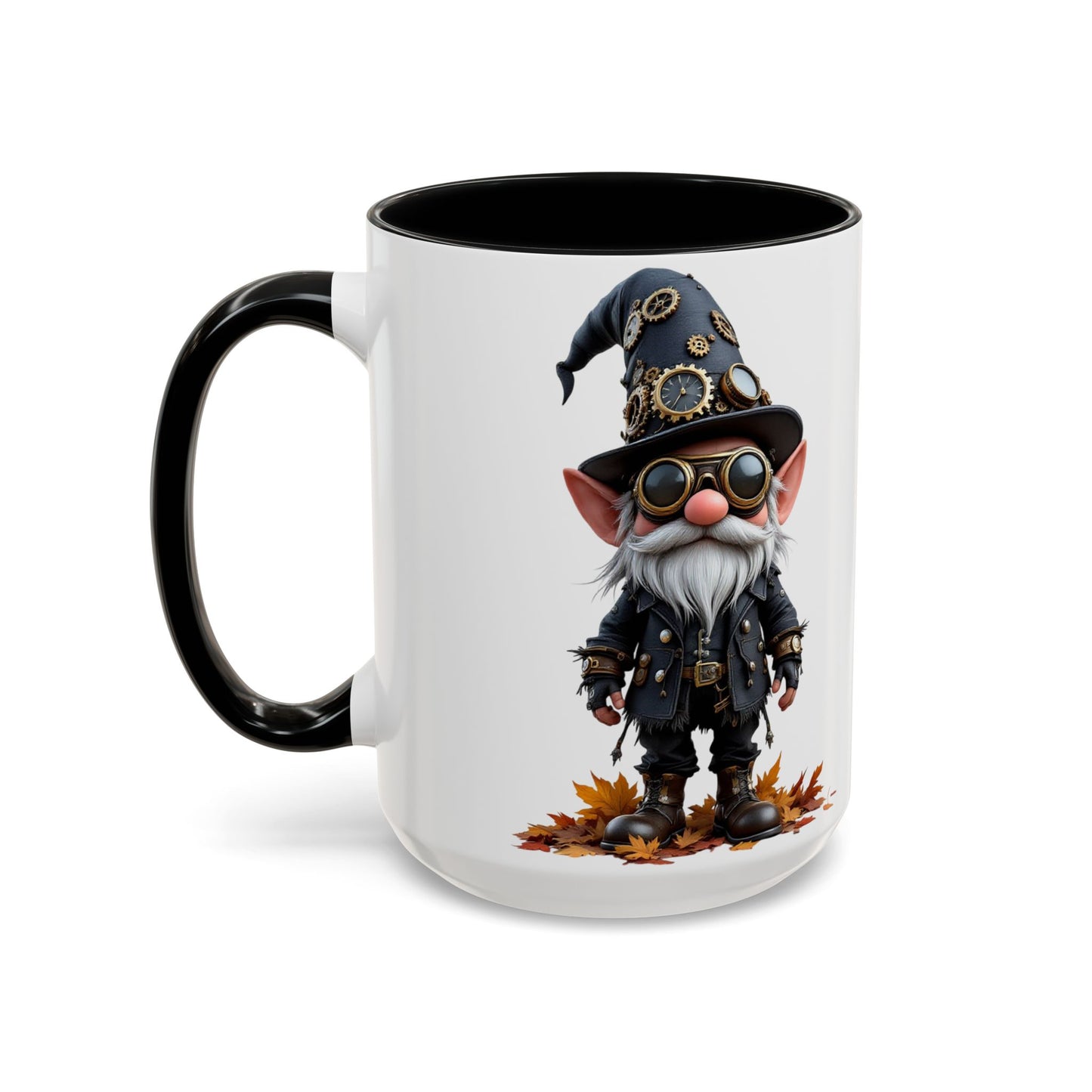 Steampunk Gnome Coffee Mug, Large 15oz