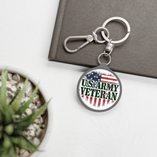 U.S. Army Veteran Keyring Tag