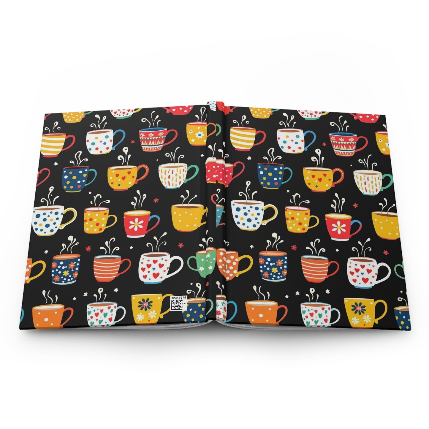 Colorful Coffee Mug Hardcover Journal - Allegheny Avenue