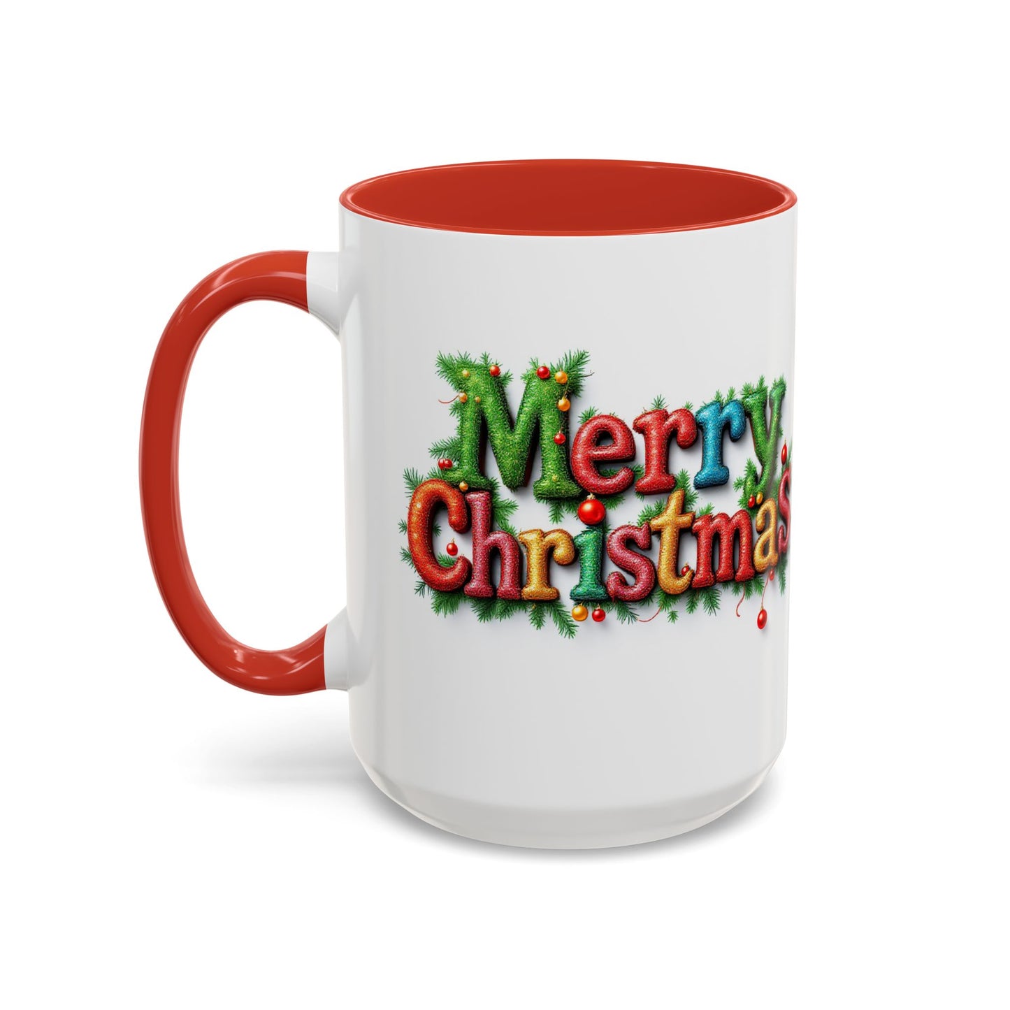 Merry Christmas Coffee Mug, Large 15oz