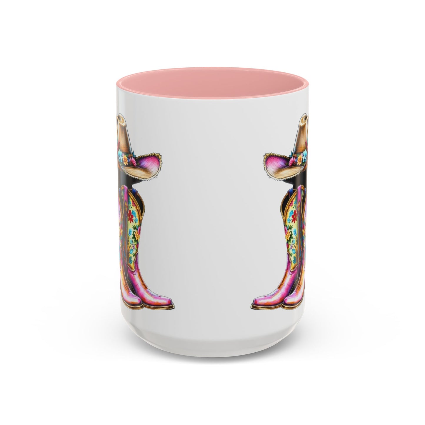 Western Charm Floral Coffee Mug, Large 15oz