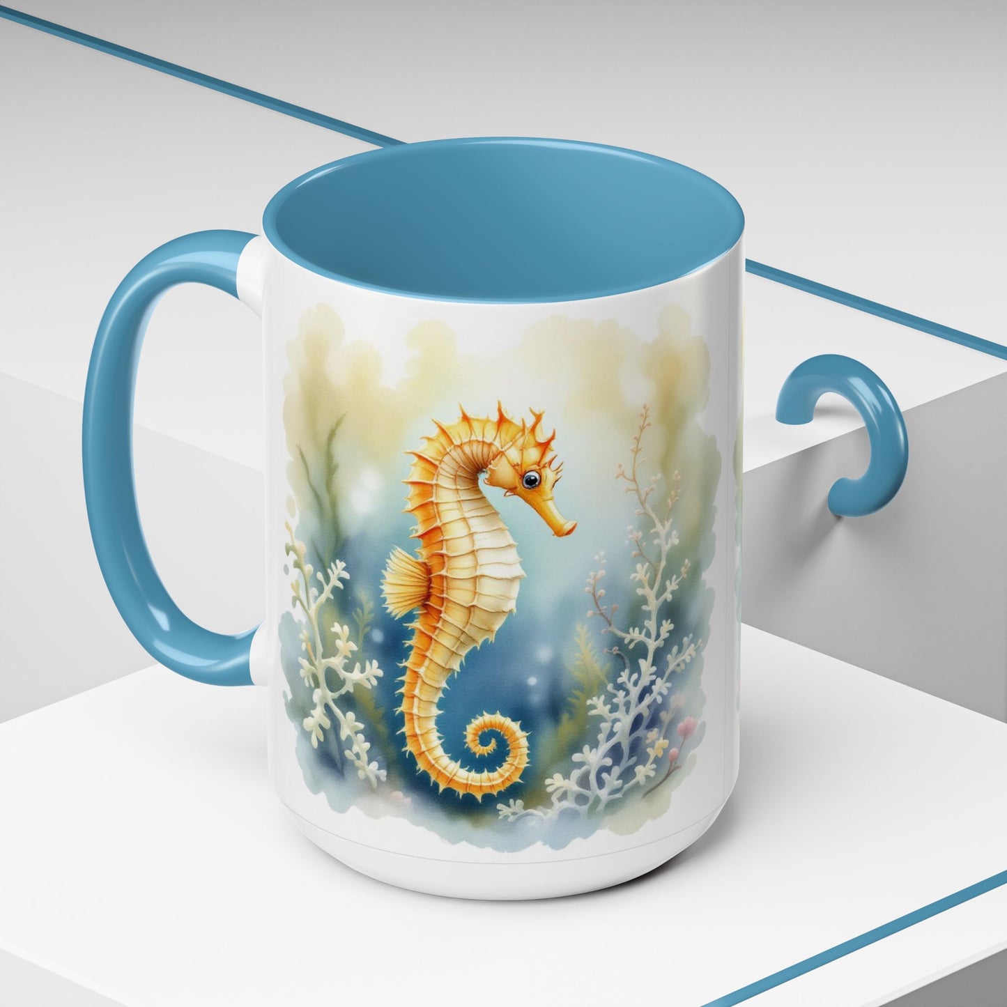 Seahorse Coffee Mug, Large 15oz