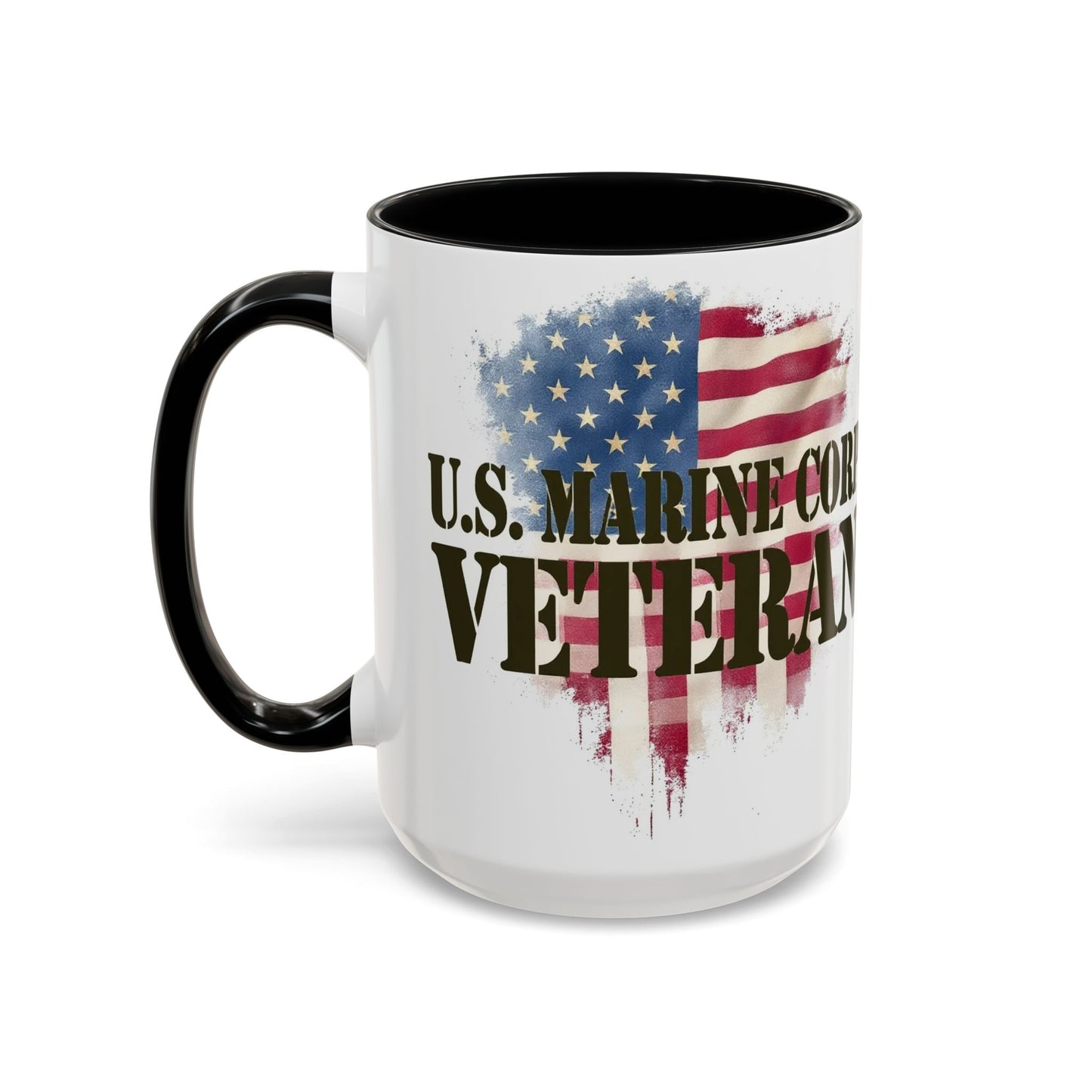 U.S. Marine Corp Veteran Coffee Mug, Large 15oz
