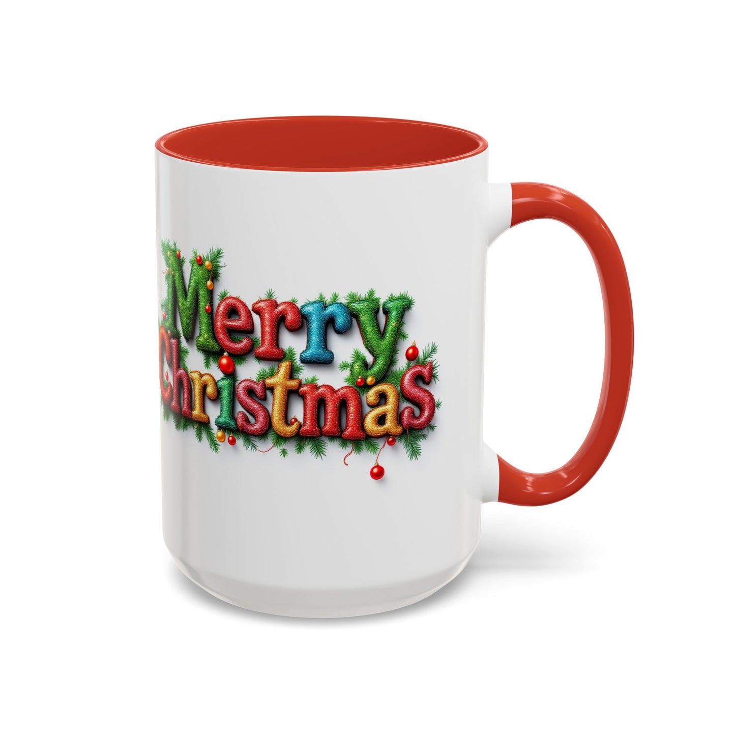 Merry Christmas Coffee Mug, Large 15oz