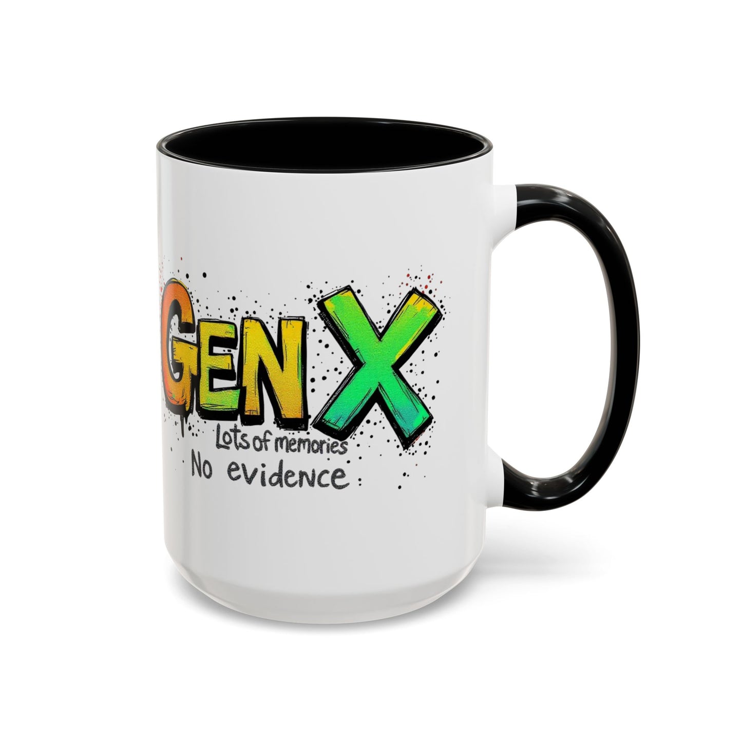 Gen X Memories Coffee Mug, Large 15oz