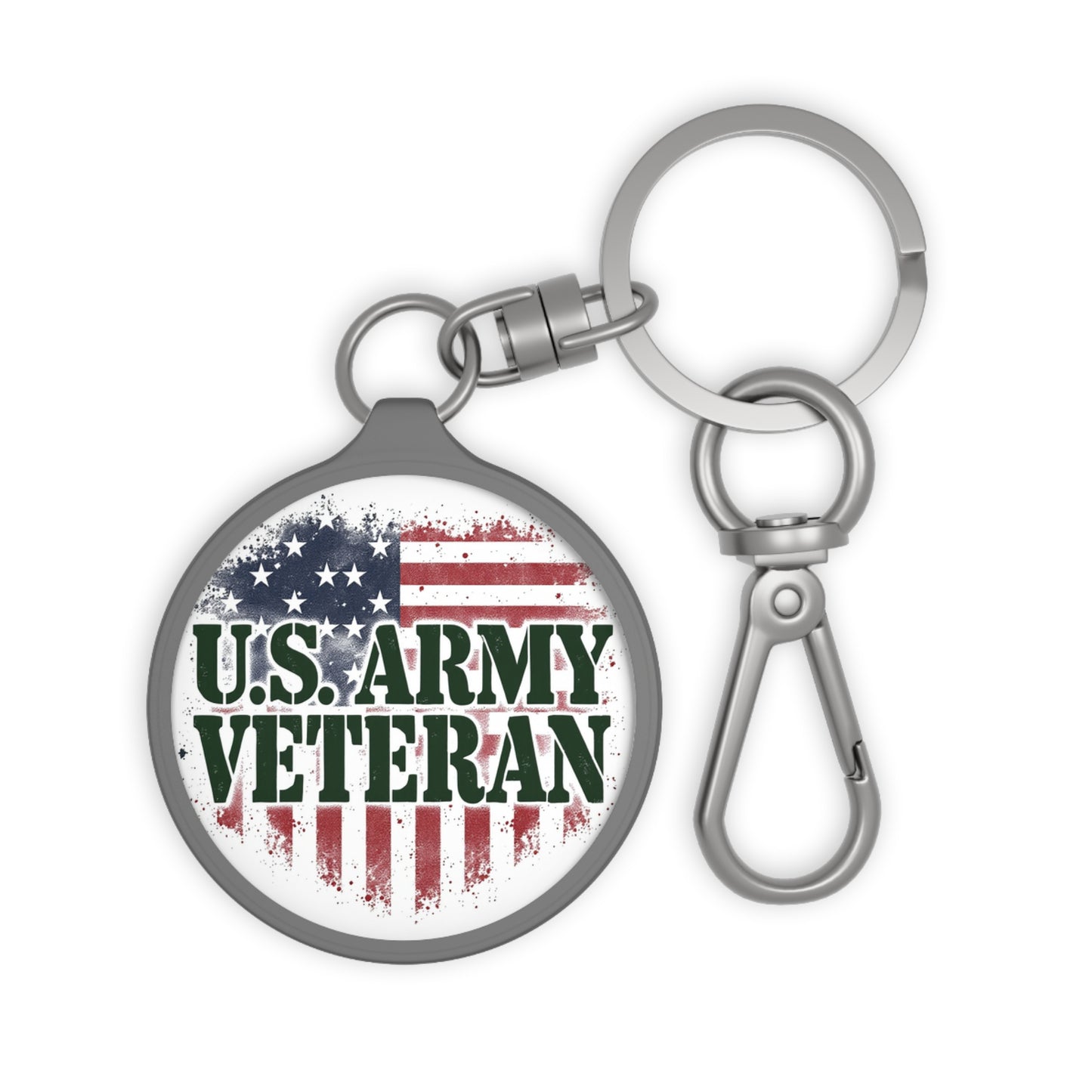U.S. Army Veteran Keyring Tag