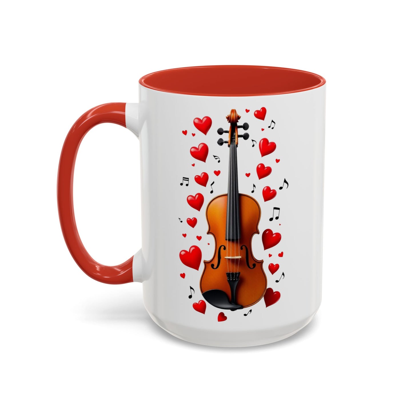 Musician, Violin Coffee Mug, Large 15oz