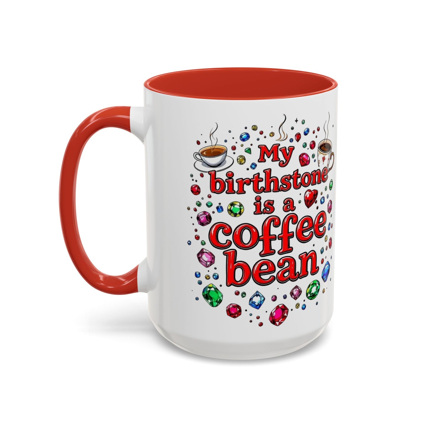 Birthstone Coffee Mug, Large 15oz