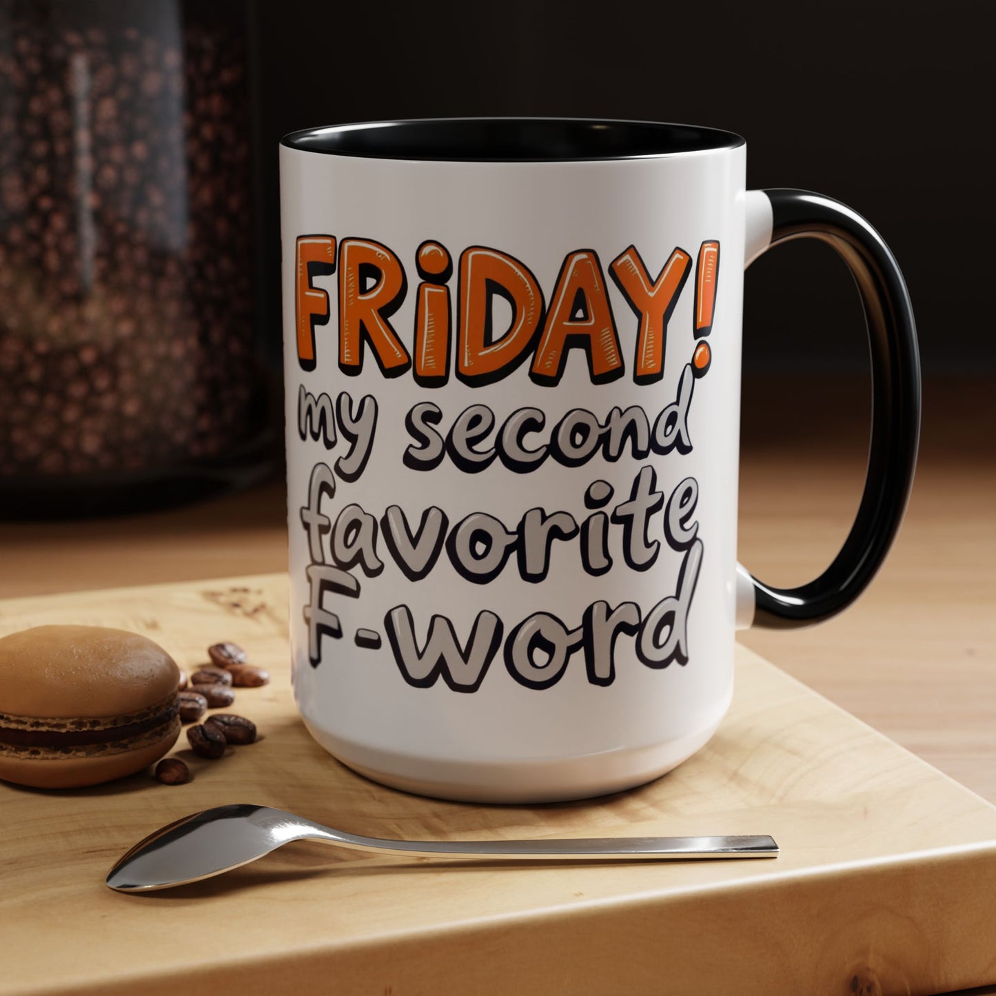 Friday Fun Coffee Mug, Large 15oz