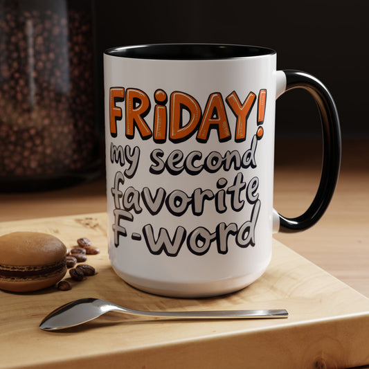 Friday Fun Coffee Mug, Large 15oz