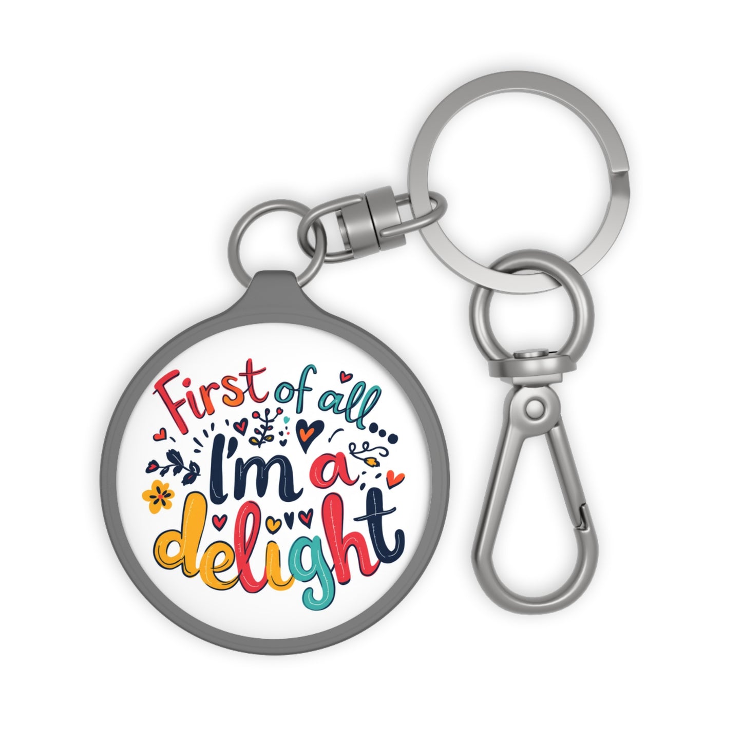 First of all…I’m a Delight Keyring Tag