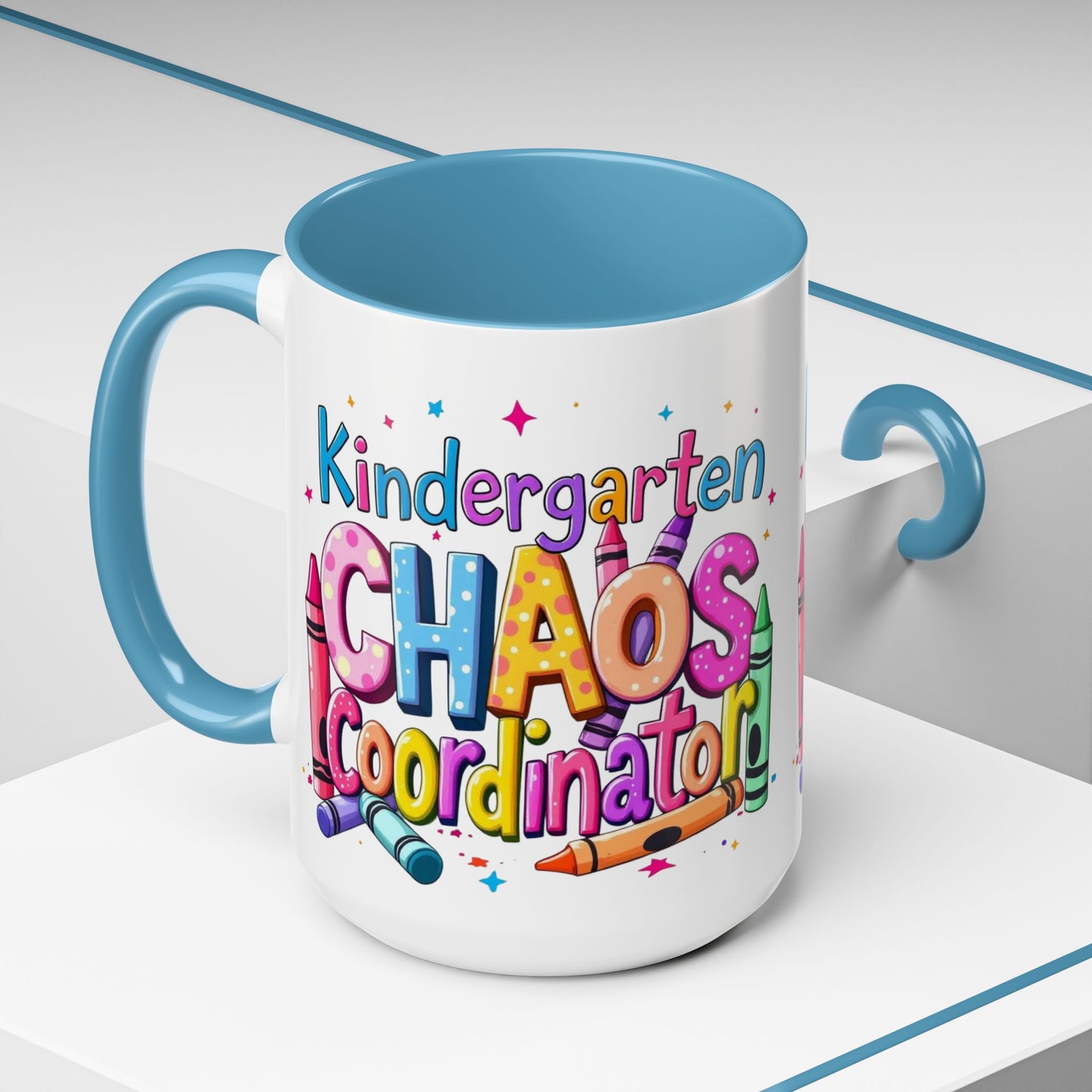 Kindergarten Chaos Coordinator Coffee Mug, Large 15oz