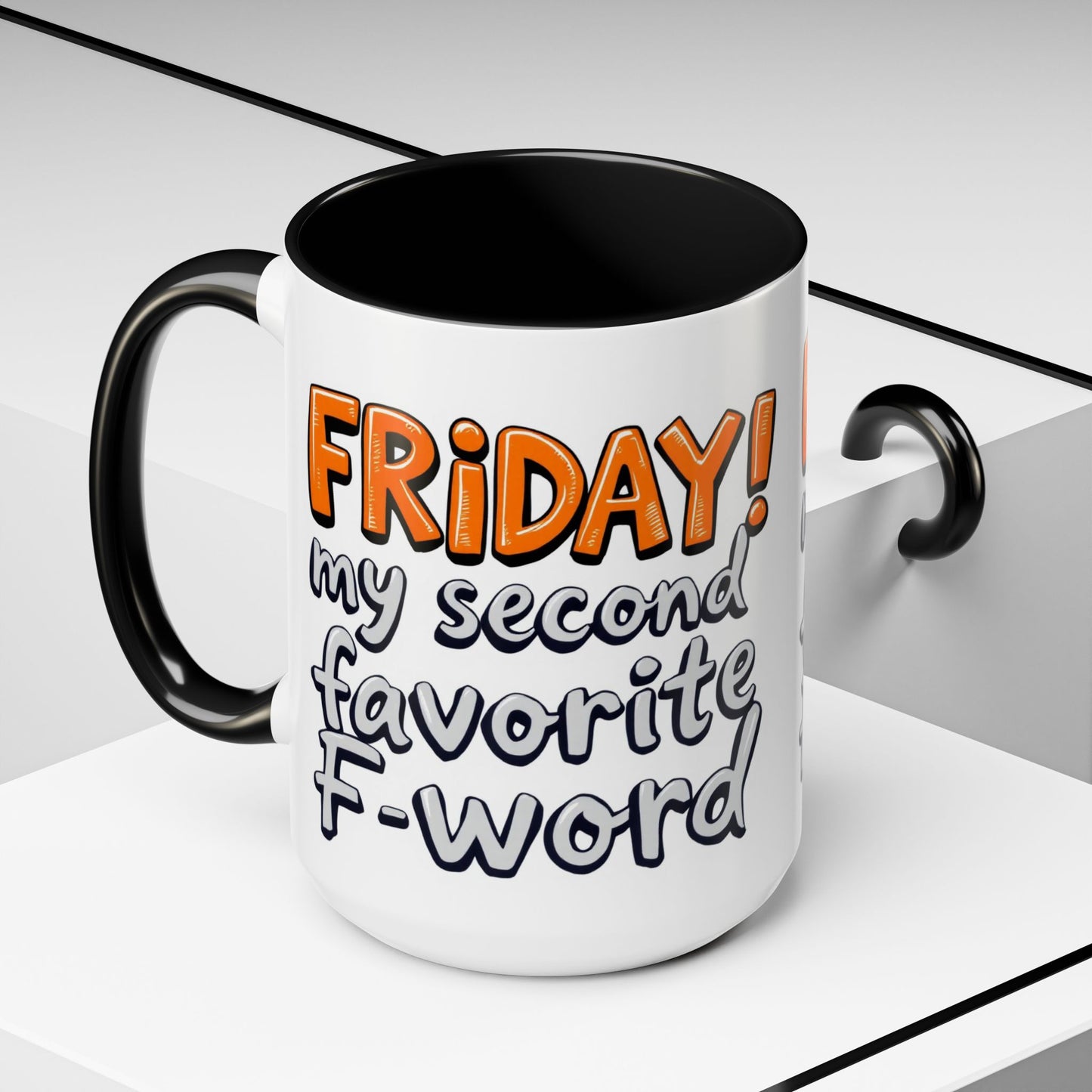 Friday Fun Coffee Mug, Large 15oz