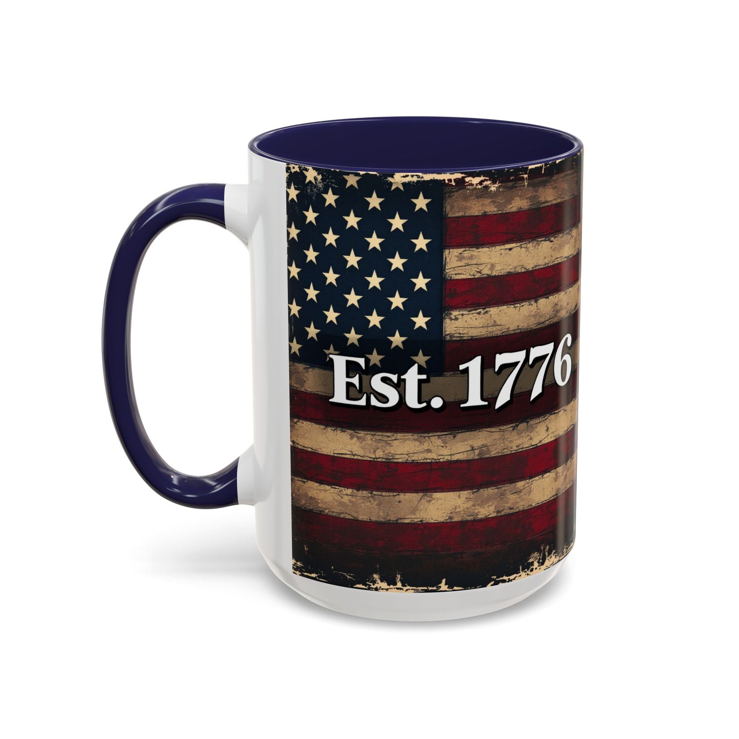 USA EST. 1776, American Pride Mug, Large 15oz