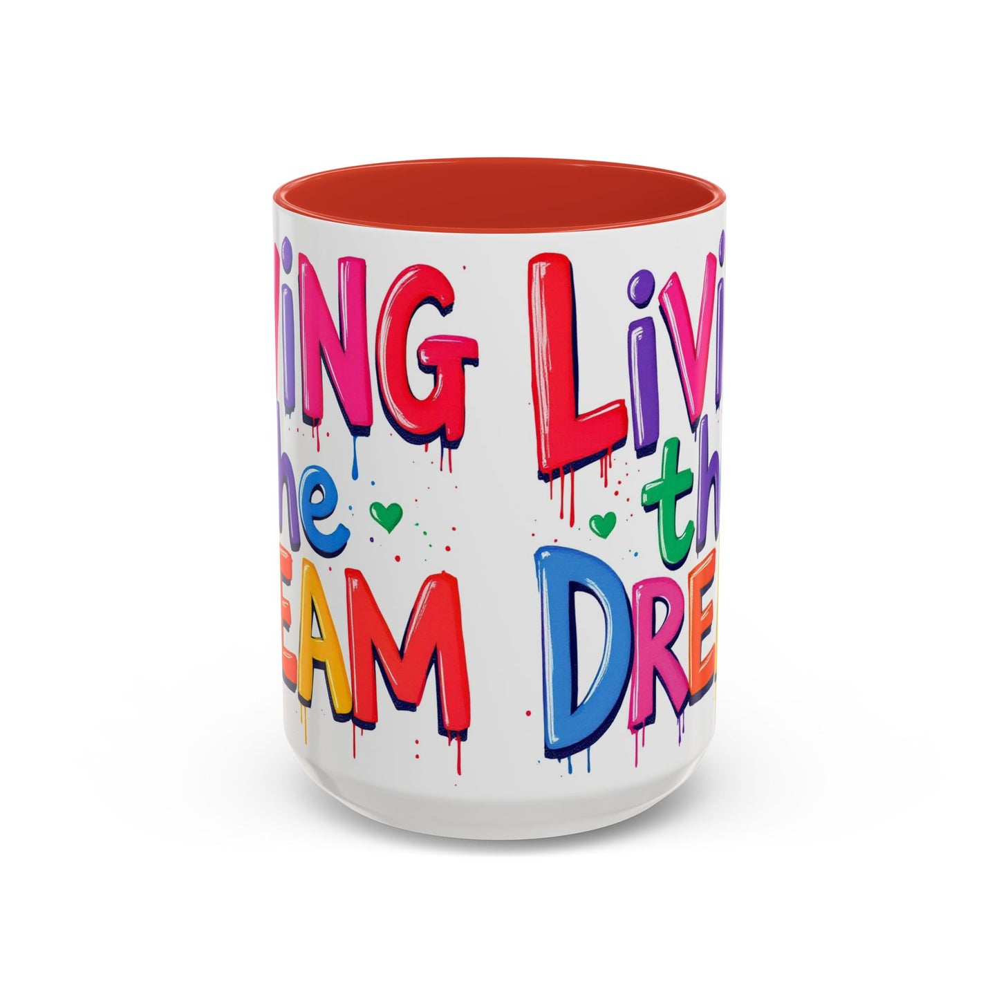 Living the Dream Coffee Mug, Large 15oz