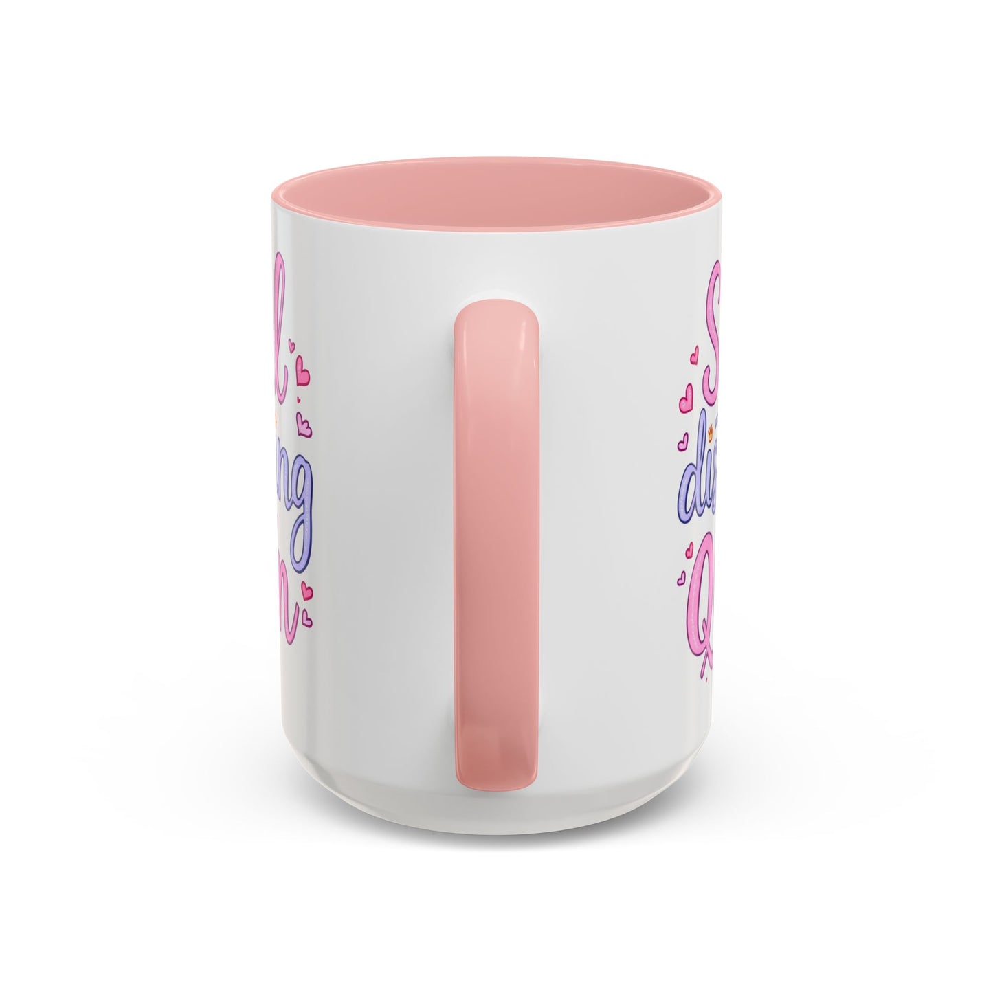 Social Distancing Queen Coffee Mug, Large 15oz