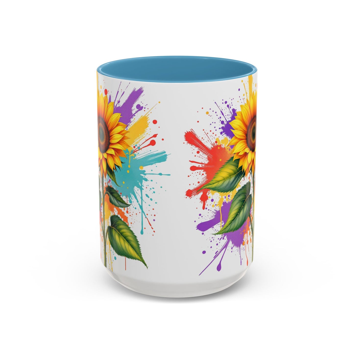 Vibrant Sunflower Coffee Mug, Large 15oz