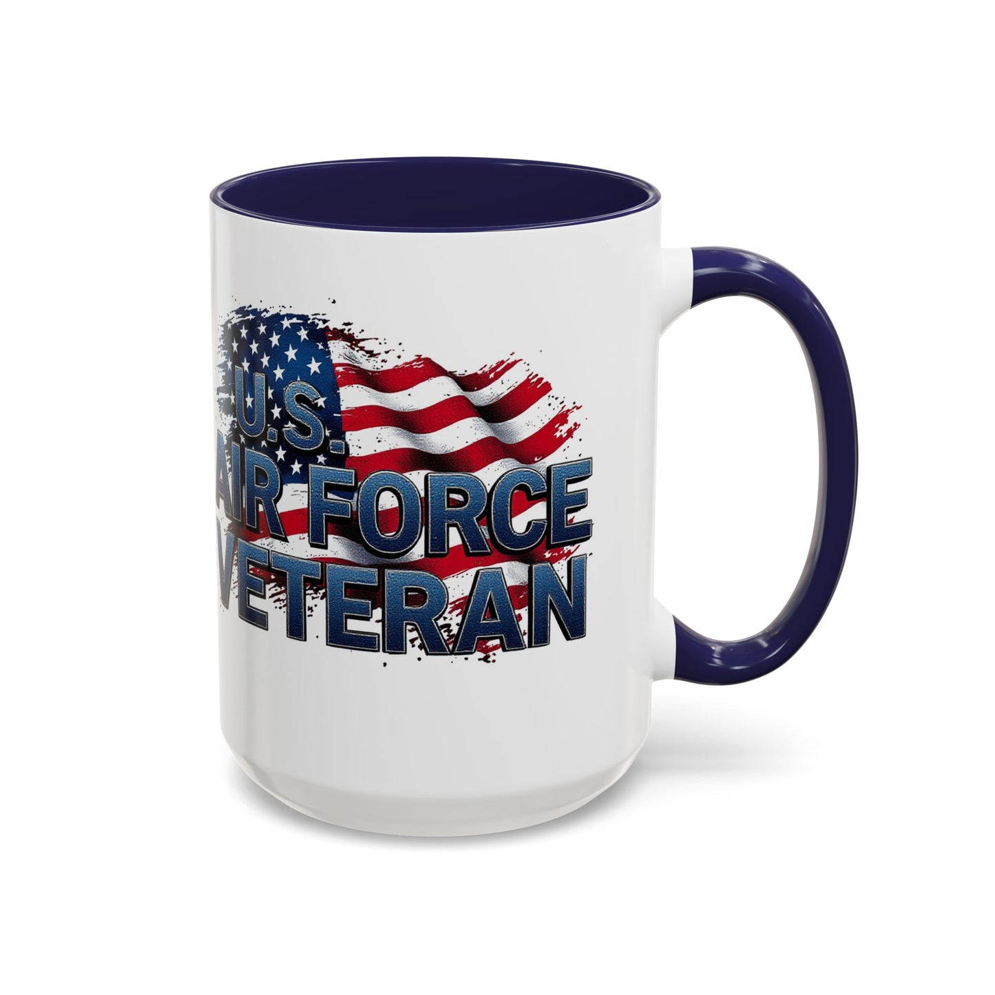 U.S. Airforce Veteran Coffee Mug, Large 15oz