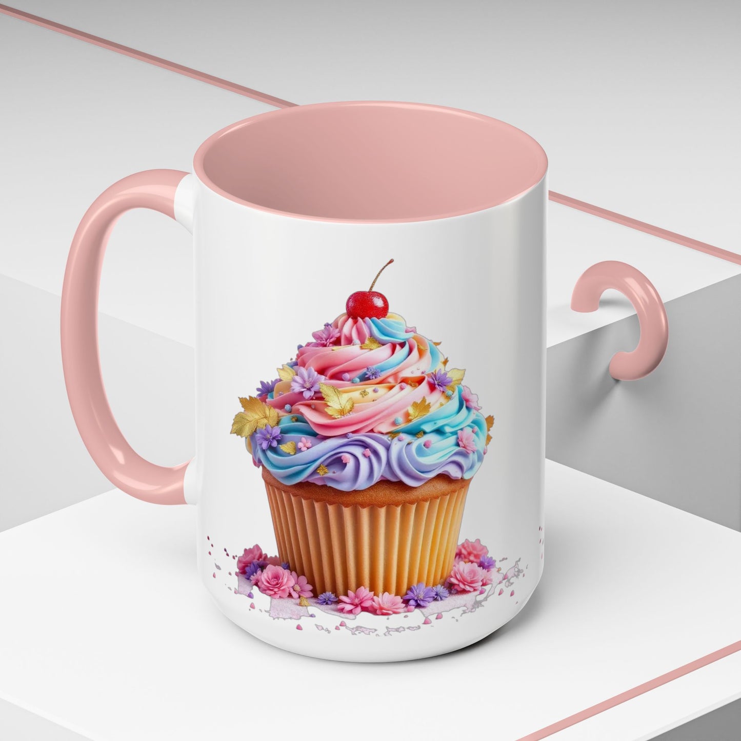 Delightful Cupcake Coffee Mug, Large 15oz