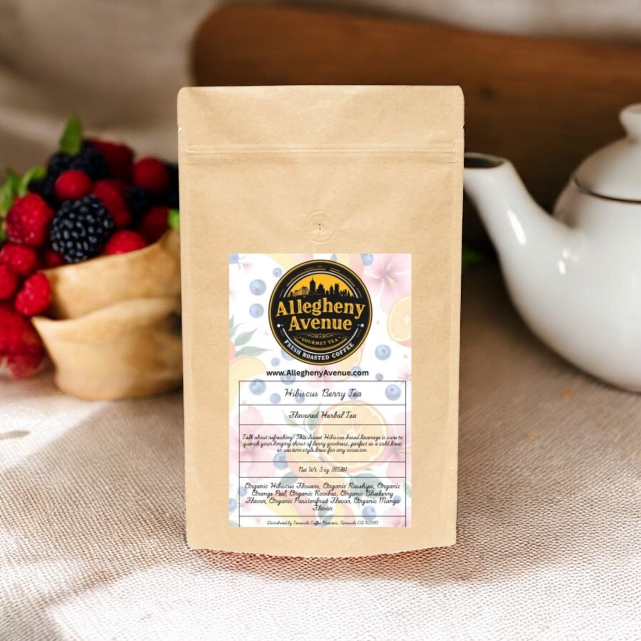 HIBISCUS BERRY, loose leaf tea