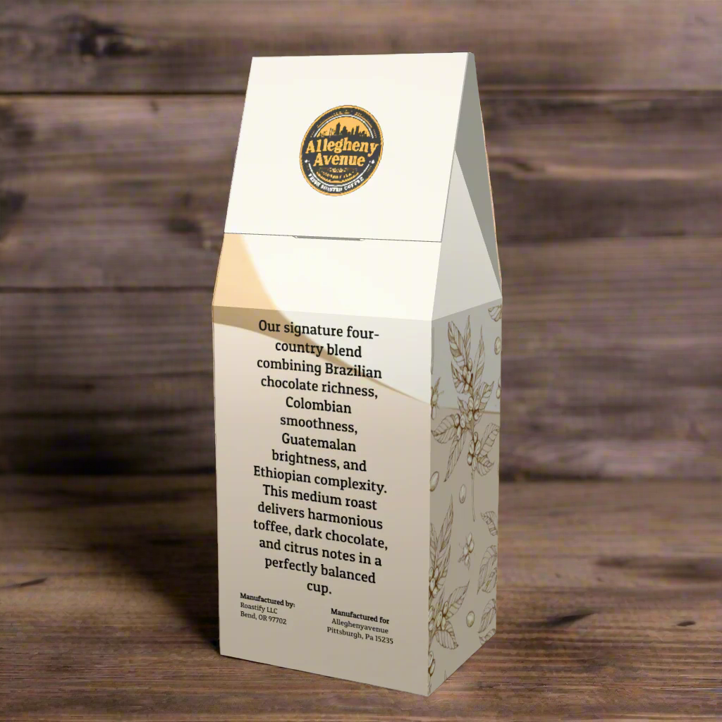 TOFFEE TANGO, Ground Coffee, Whole Bean Coffee, 12oz