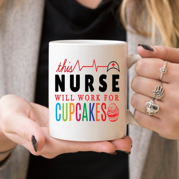 Funny Nurse Mug - This Nurse Will Work For - Allegheny Avenue