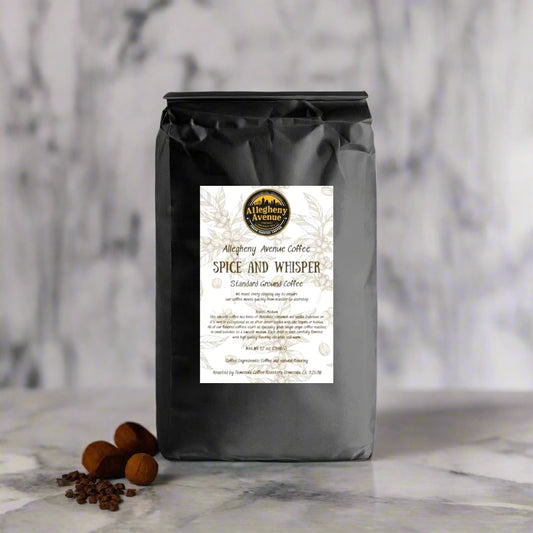 SPICE & WHISPER, Ground Coffee, 12oz