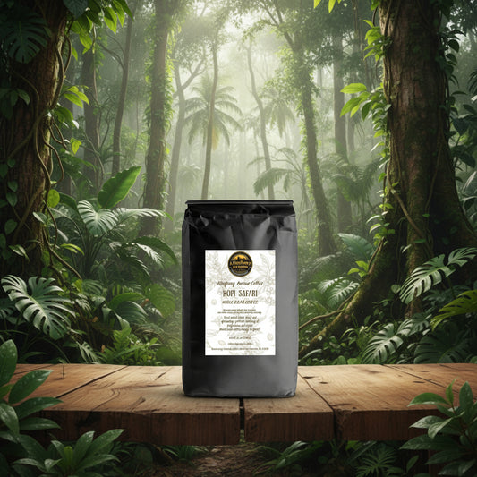 Kopi Safari whole bean coffee 12 oz