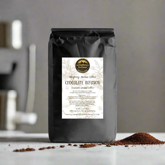 CHOCOLATE INFUSION, Ground Coffee, 12oz