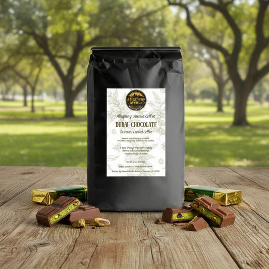 Dubai Chocolate ground coffee 12 oz