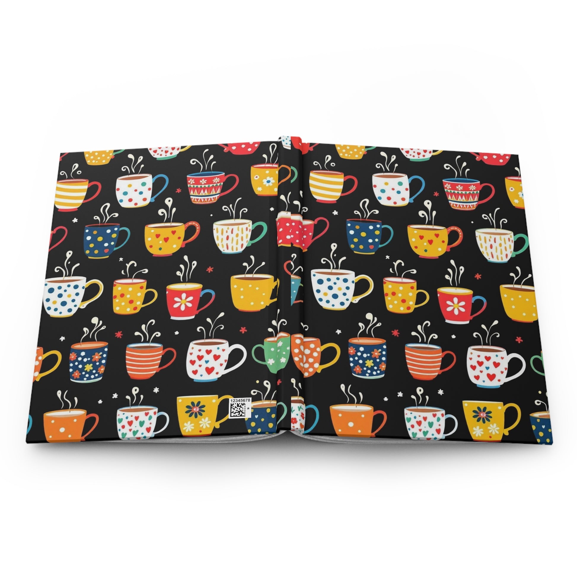 Colorful Coffee Mug Hardcover Journal - Allegheny Avenue