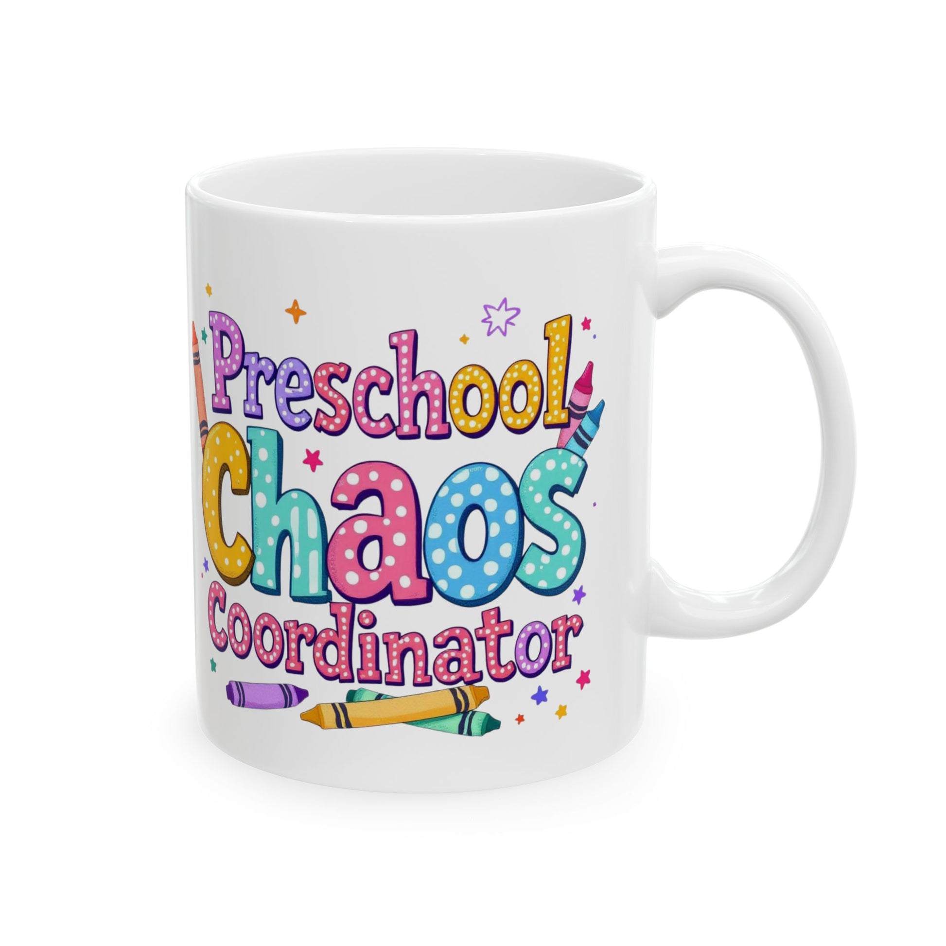 Colorful Preschool Coordinator Coffee Mug - Allegheny Avenue