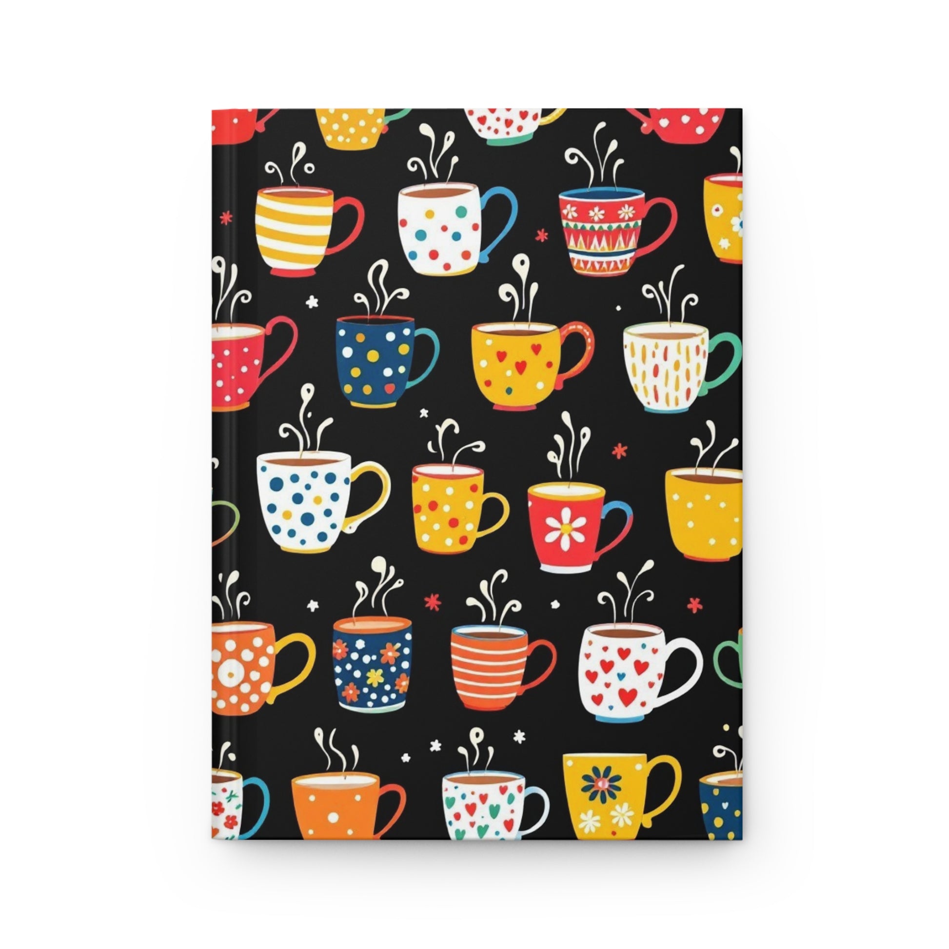 Colorful Coffee Mug Hardcover Journal - Allegheny Avenue