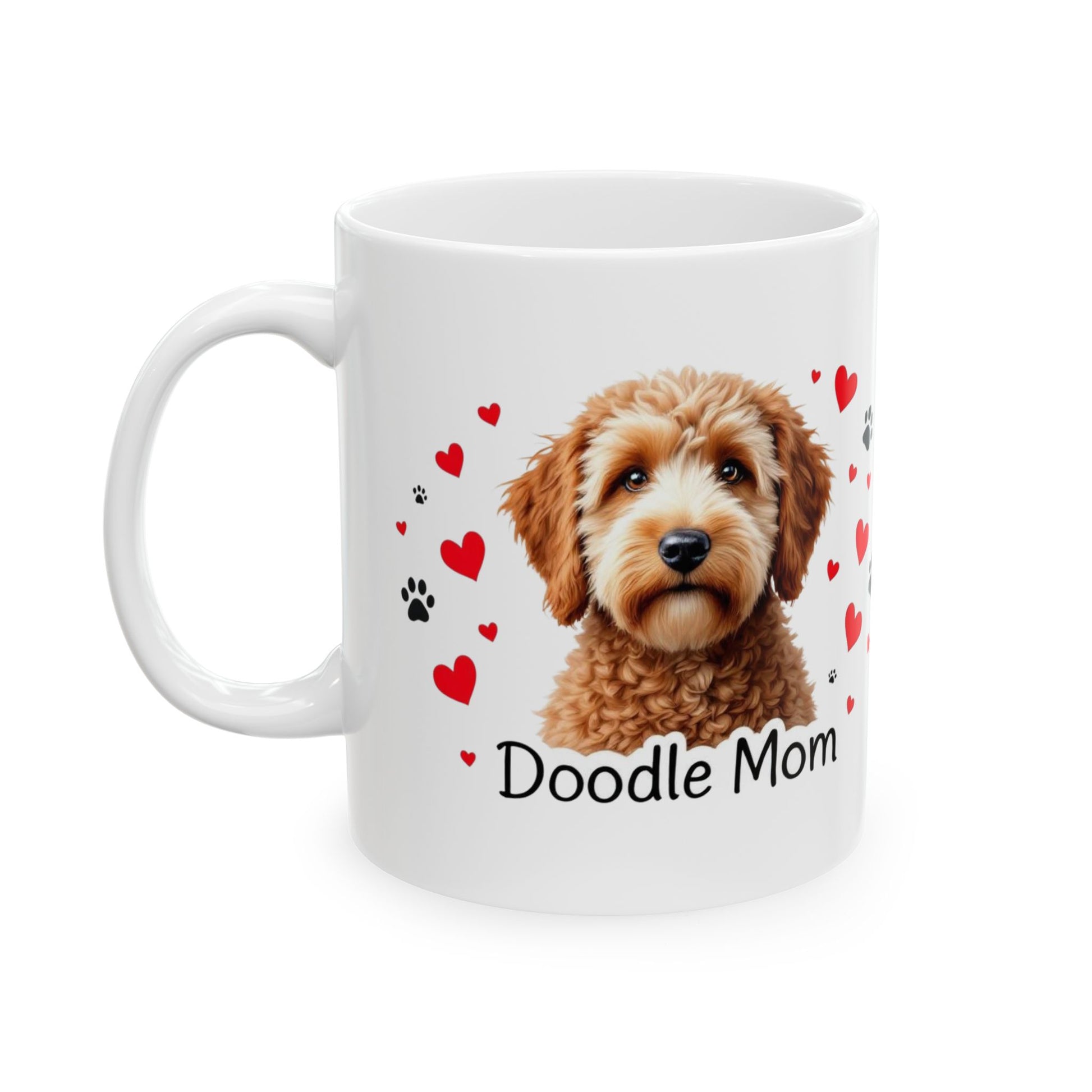 Doodle Mom Dog Lover's Heart Mug - Allegheny Avenue