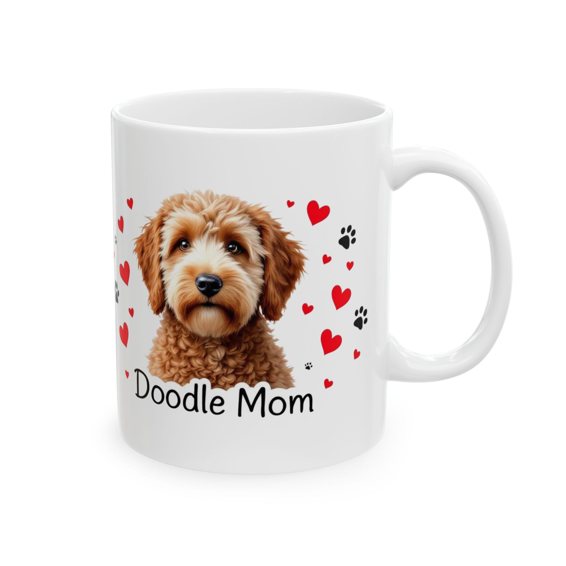 Doodle Mom Dog Lover's Heart Mug - Allegheny Avenue