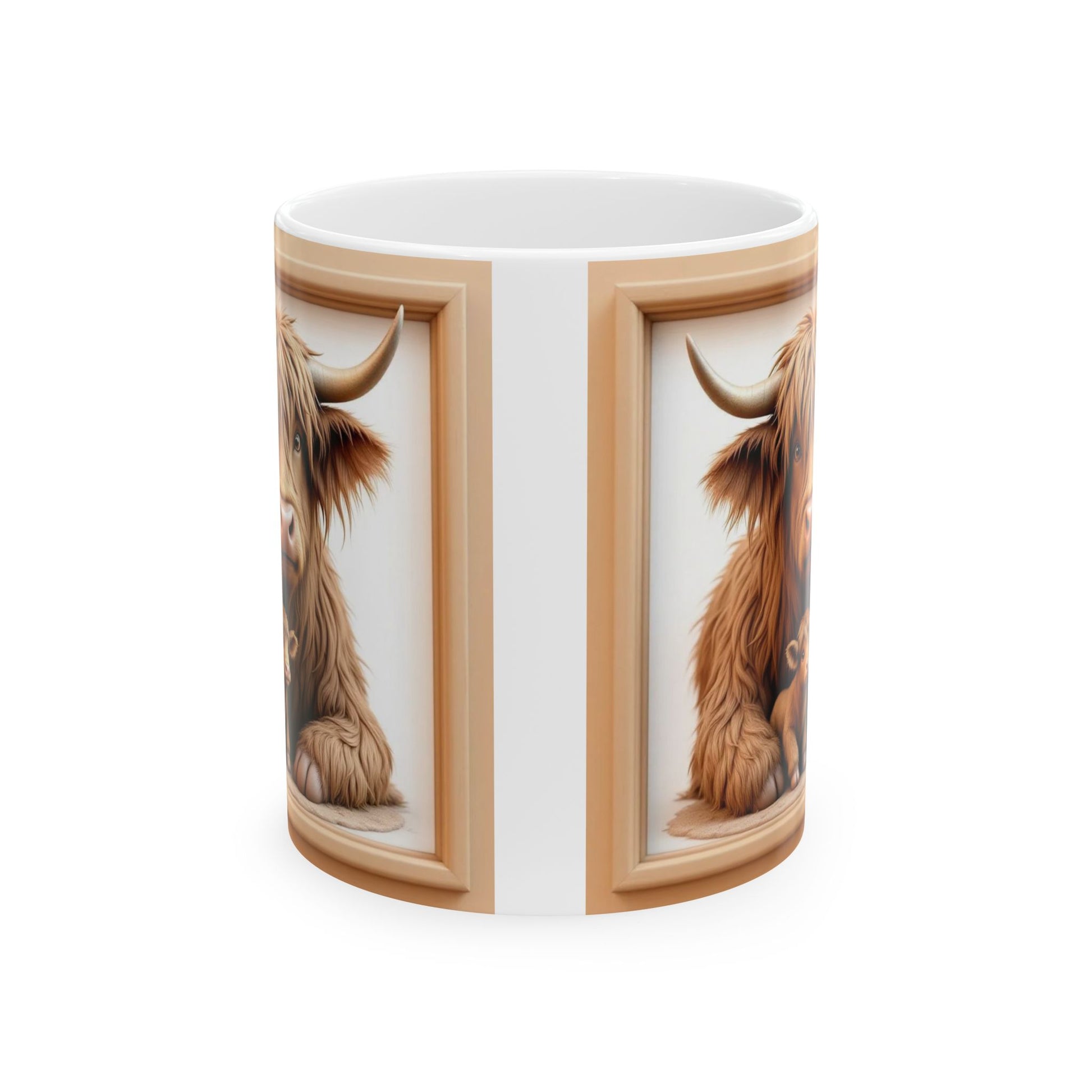 Highland Cow Ceramic Coffee Mug - Allegheny Avenue