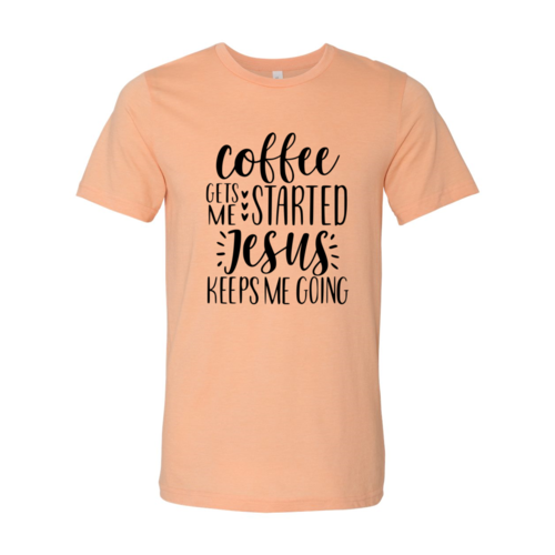 Coffee Gets Started Shirt - Allegheny Avenue