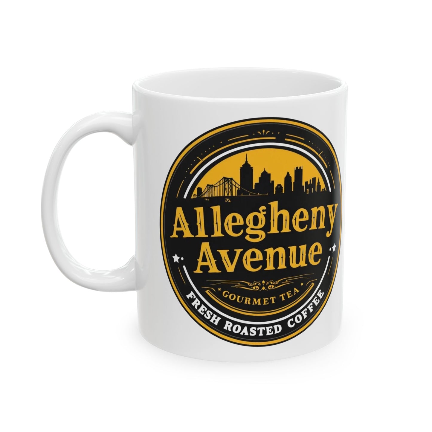 Allegheny Avenue Ceramic Coffee Mug - Allegheny Avenue