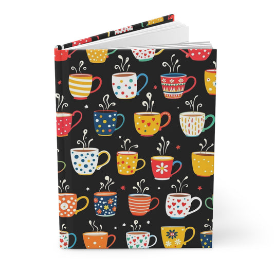 Colorful Coffee Mug Hardcover Journal - Allegheny Avenue