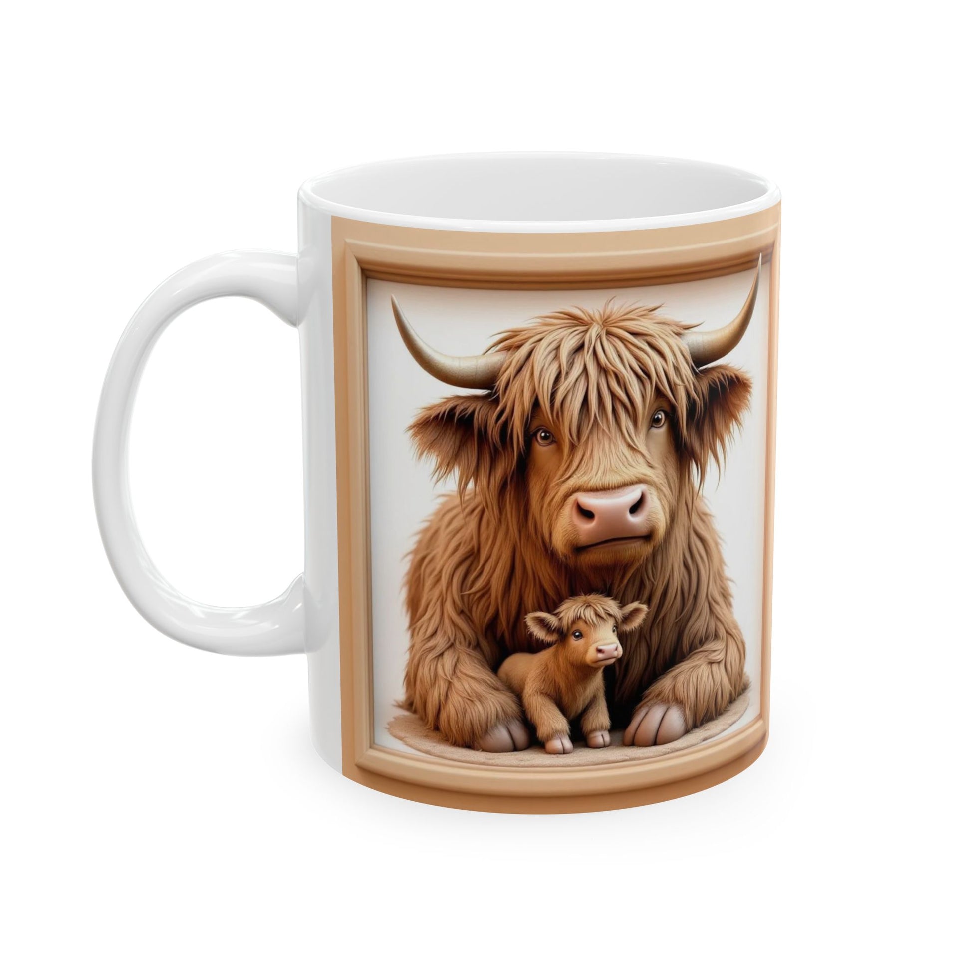 Highland Cow Ceramic Coffee Mug - Allegheny Avenue