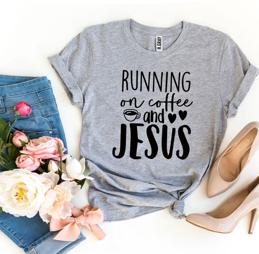 Running On Coffee And Jesus T-shirt - Allegheny Avenue