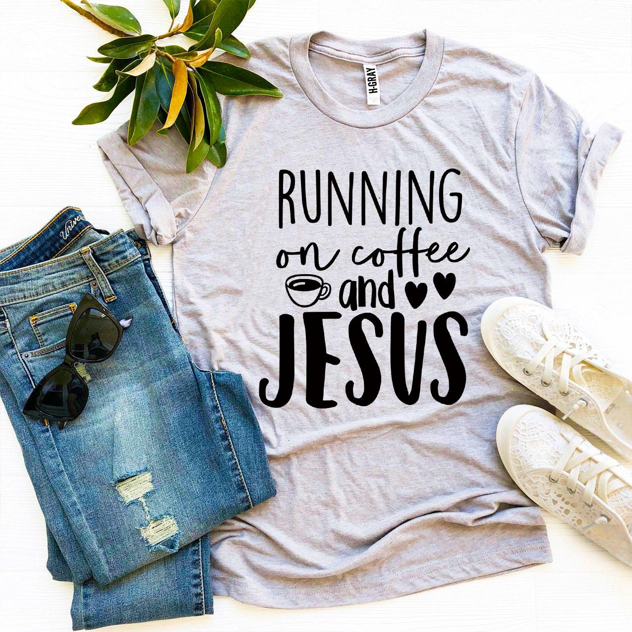 Running On Coffee And Jesus T-shirt - Allegheny Avenue