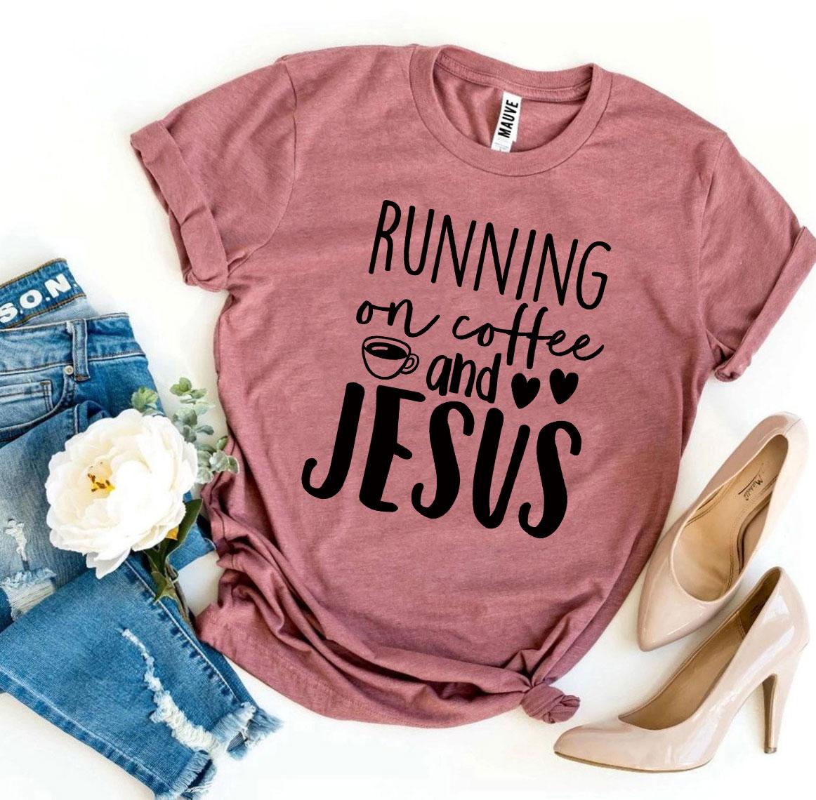 Running On Coffee And Jesus T-shirt - Allegheny Avenue