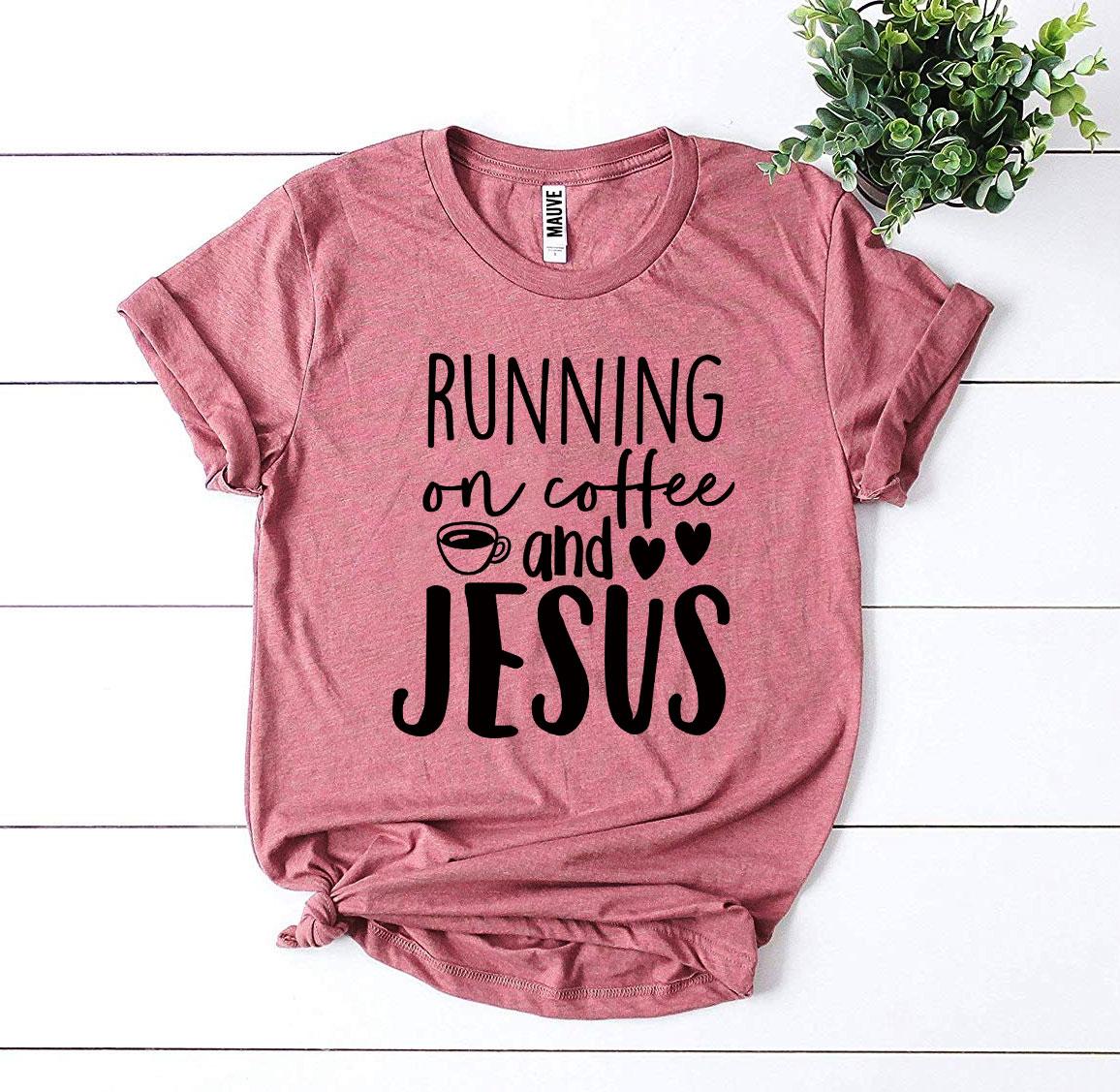 Running On Coffee And Jesus T-shirt - Allegheny Avenue
