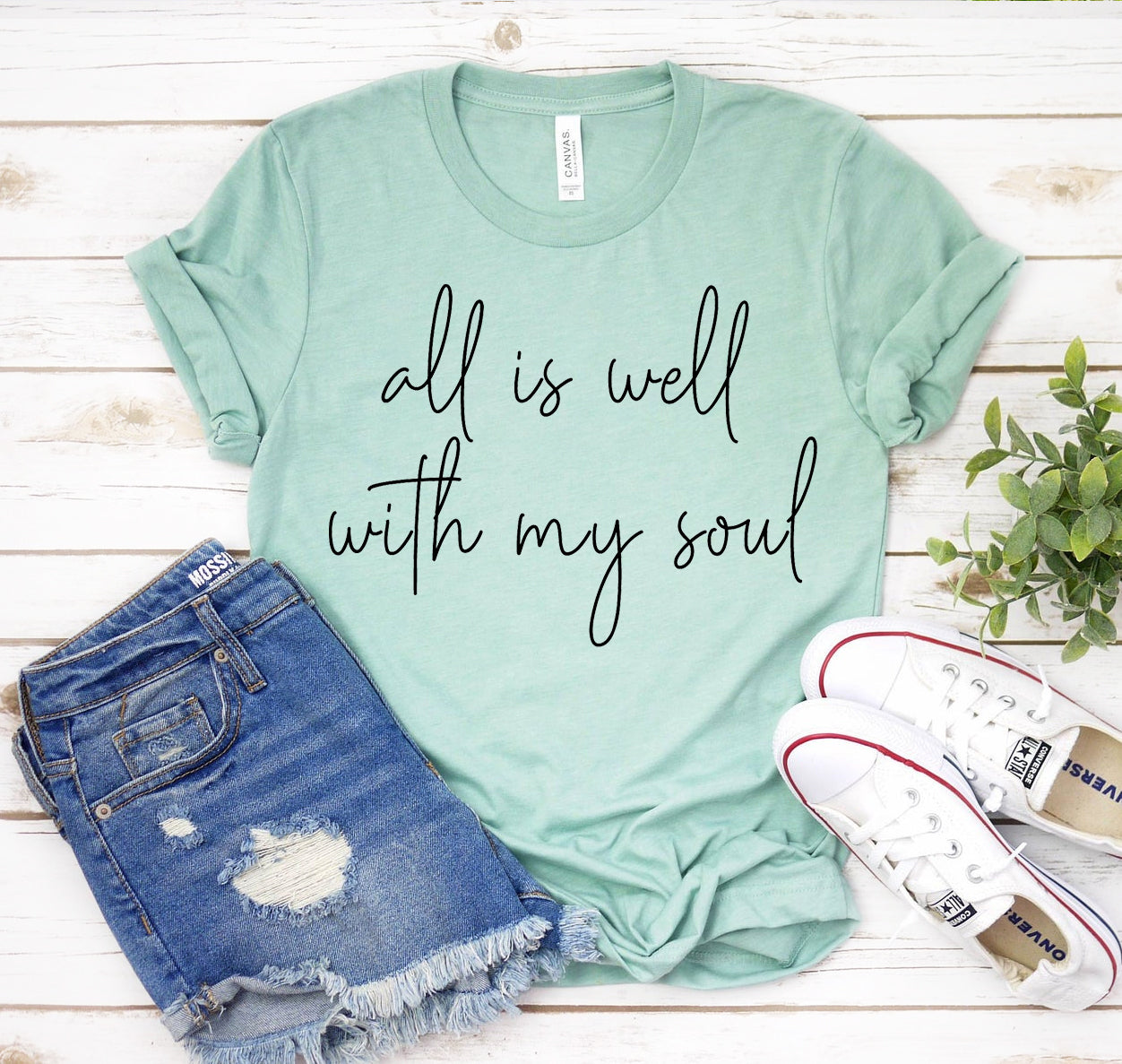 All Is Well With My Soul Shirt - Allegheny Avenue